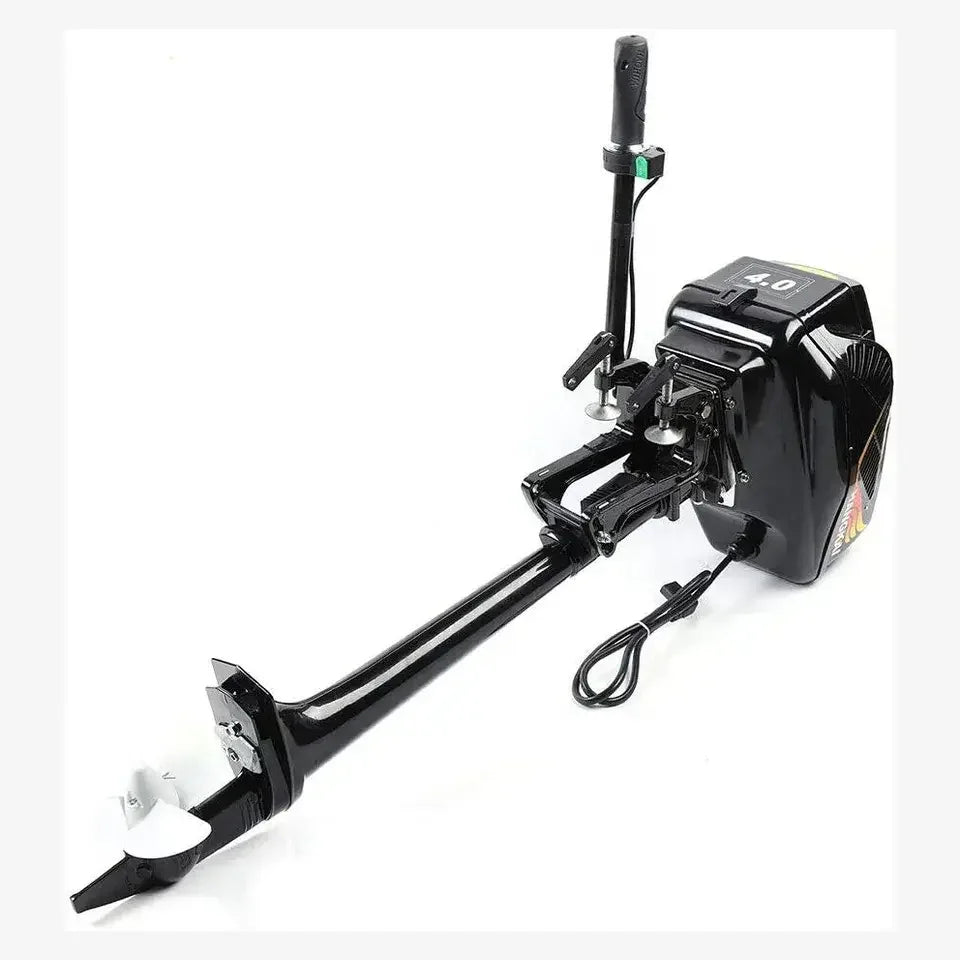 Solar Marine 2.3M/3.0M/3.6M Inflatable Boat + New HANGKAI 4.0HP Electric Motor + Motor Mount 3in1 Set