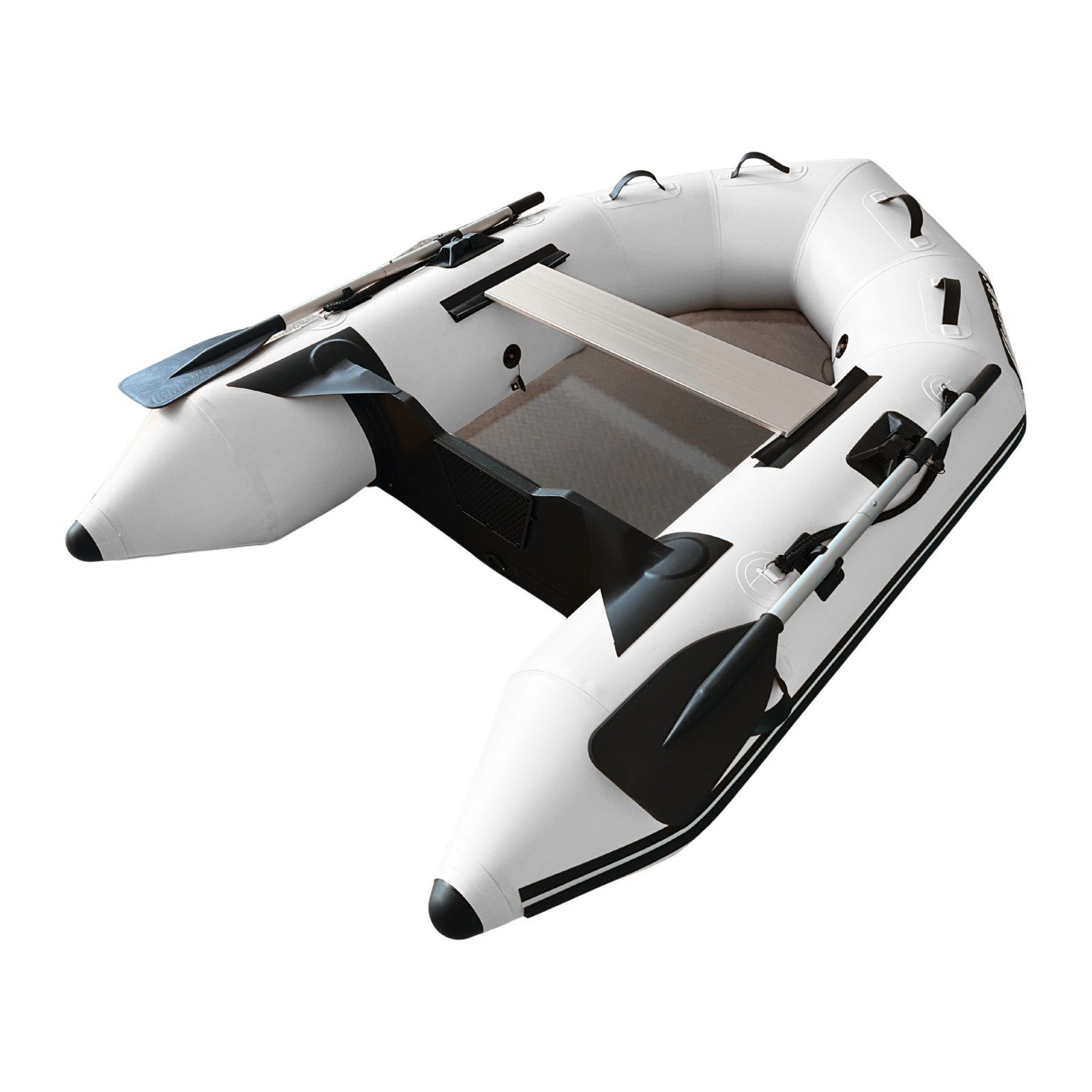 2.3M/3.0M/3.6M Inflatable Boat Dinghy Tender Pontoon Rescue & Dive Boat Fishing Boat with Hard Air-Deck Floor