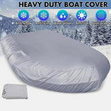 210D Inflatable Boat Cover UV Resistant Inflatable Dinghy Boat Cover Waterproof UV Sun Dust Protective Case Kayak Oxford Cloth Cover