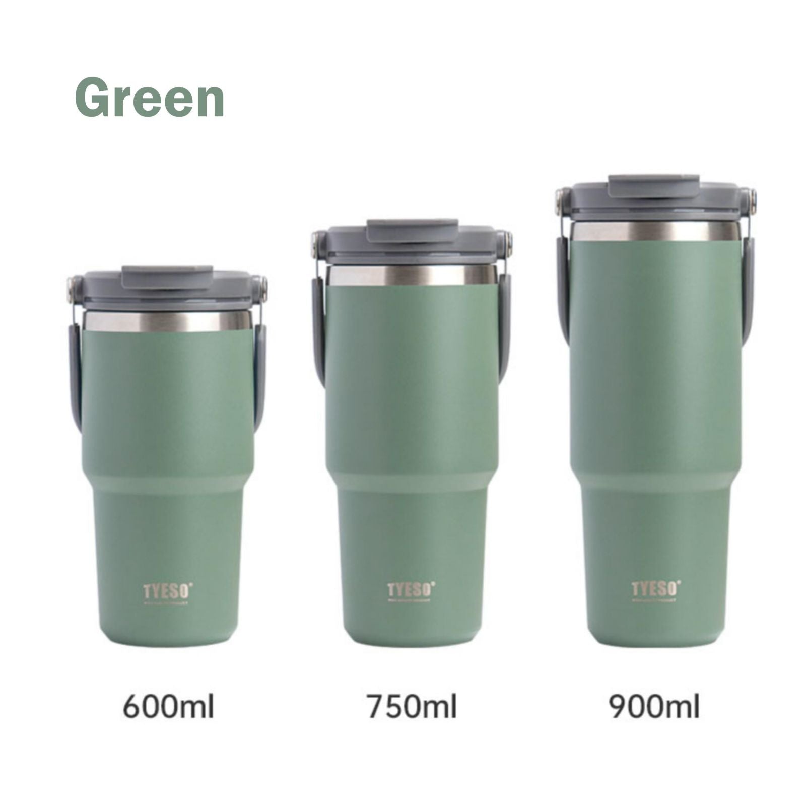 Stainless Steel Travel Mug with Leak-proof 2-in-1 Straw and Sip Lid, Vacuum Insulated Coffee Mug for Car, Office, Perfect Gifts, Keeps Liquids Hot or Cold