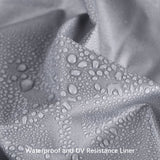 210D Inflatable Boat Cover UV Resistant Inflatable Dinghy Boat Cover Waterproof UV Sun Dust Protective Case Kayak Oxford Cloth Cover