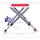 Fishing Chair with aluminum alloy for all-terrains portable multifunctional folding adjustable reclining chair with hind legs