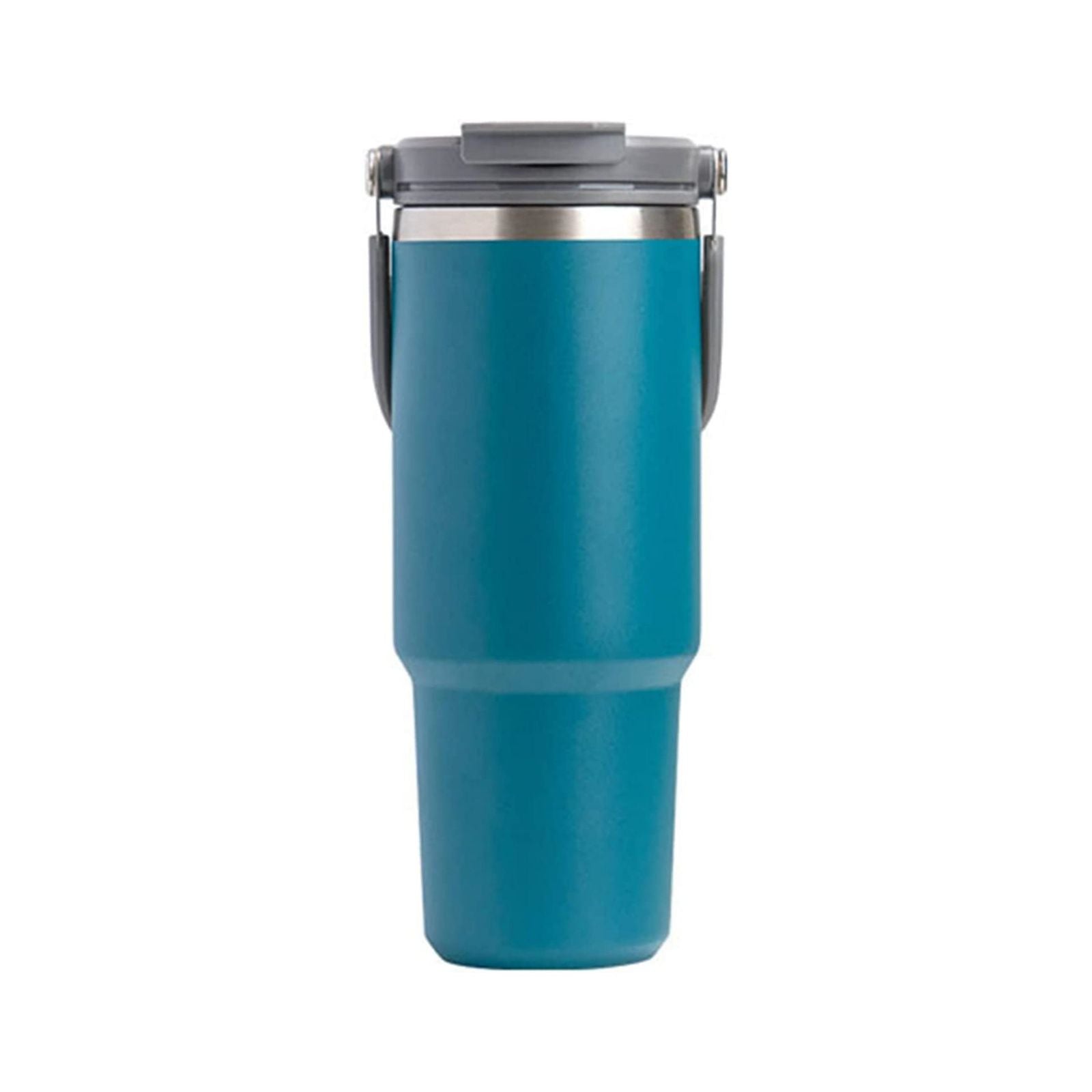 Stainless Steel Travel Mug with Leak-proof 2-in-1 Straw and Sip Lid, Vacuum Insulated Coffee Mug for Car, Office, Perfect Gifts, Keeps Liquids Hot or Cold
