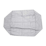 210D Inflatable Boat Cover UV Resistant Inflatable Dinghy Boat Cover Waterproof UV Sun Dust Protective Case Kayak Oxford Cloth Cover