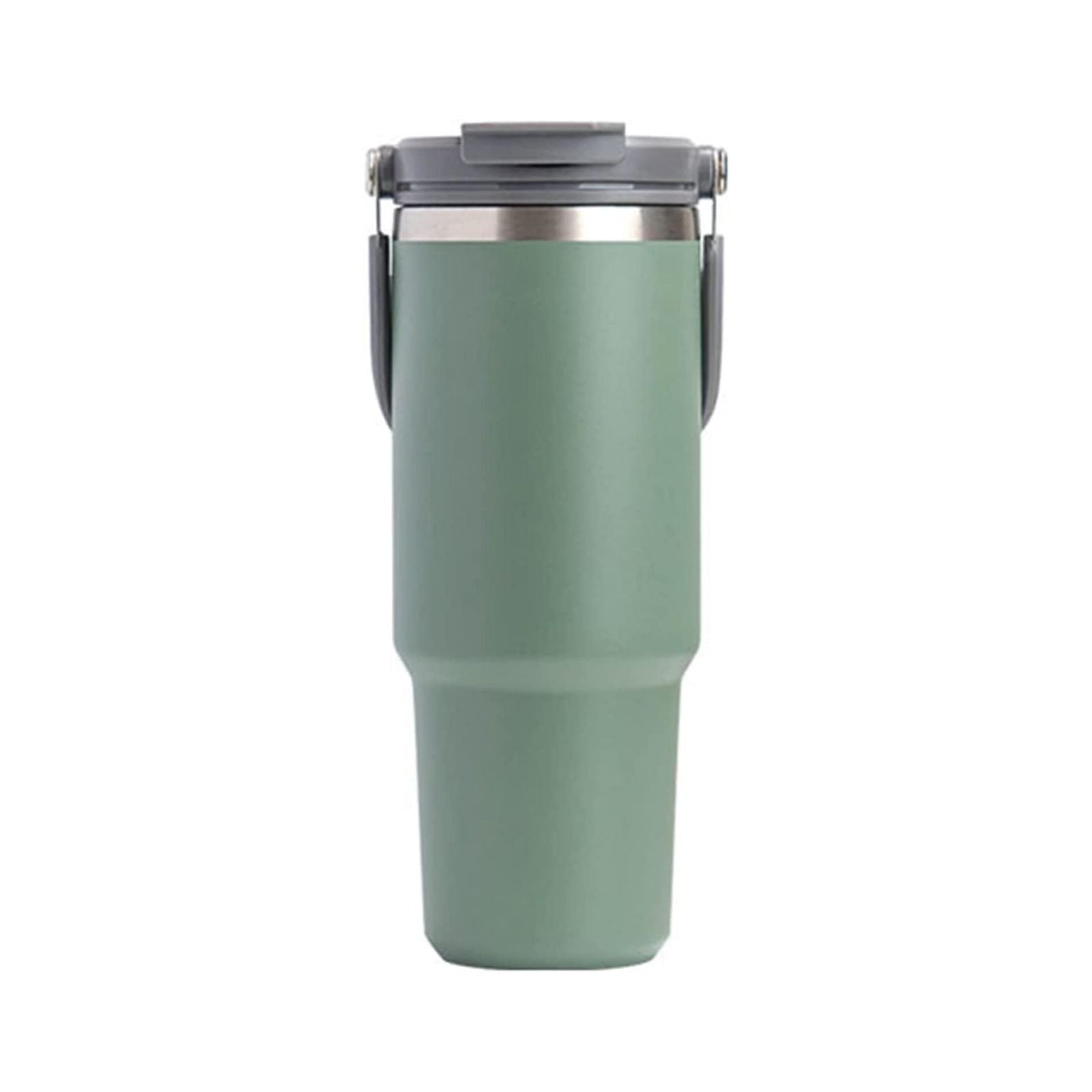 Stainless Steel Travel Mug with Leak-proof 2-in-1 Straw and Sip Lid, Vacuum Insulated Coffee Mug for Car, Office, Perfect Gifts, Keeps Liquids Hot or Cold
