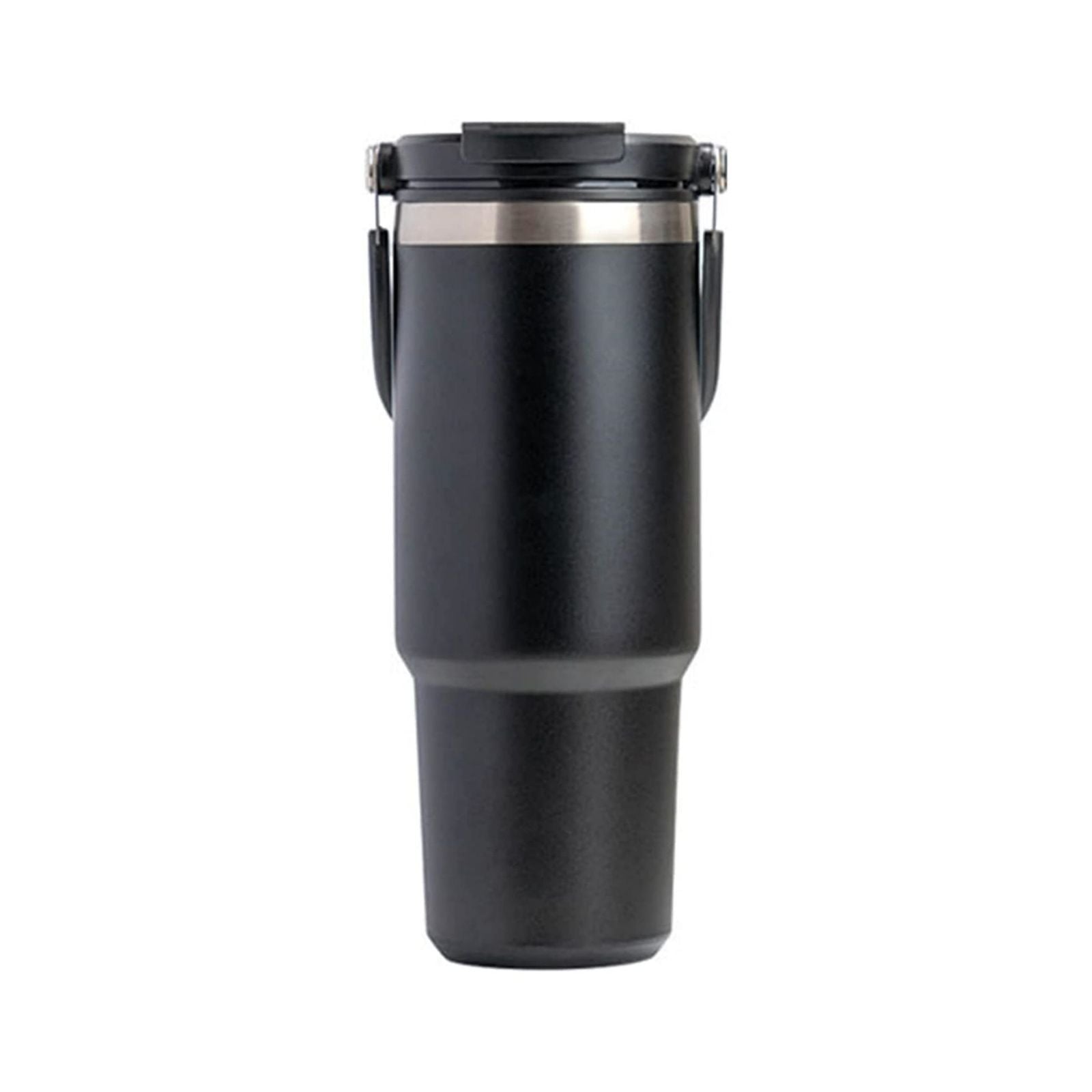 Stainless Steel Travel Mug with Leak-proof 2-in-1 Straw and Sip Lid, Vacuum Insulated Coffee Mug for Car, Office, Perfect Gifts, Keeps Liquids Hot or Cold