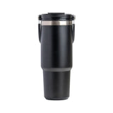 Stainless Steel Travel Mug with Leak-proof 2-in-1 Straw and Sip Lid, Vacuum Insulated Coffee Mug for Car, Office, Perfect Gifts, Keeps Liquids Hot or Cold