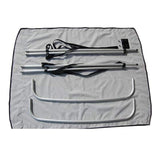 Boat Sun Shade Shelter For 2-4 Persons Inflatable Kayak Awning Canopy