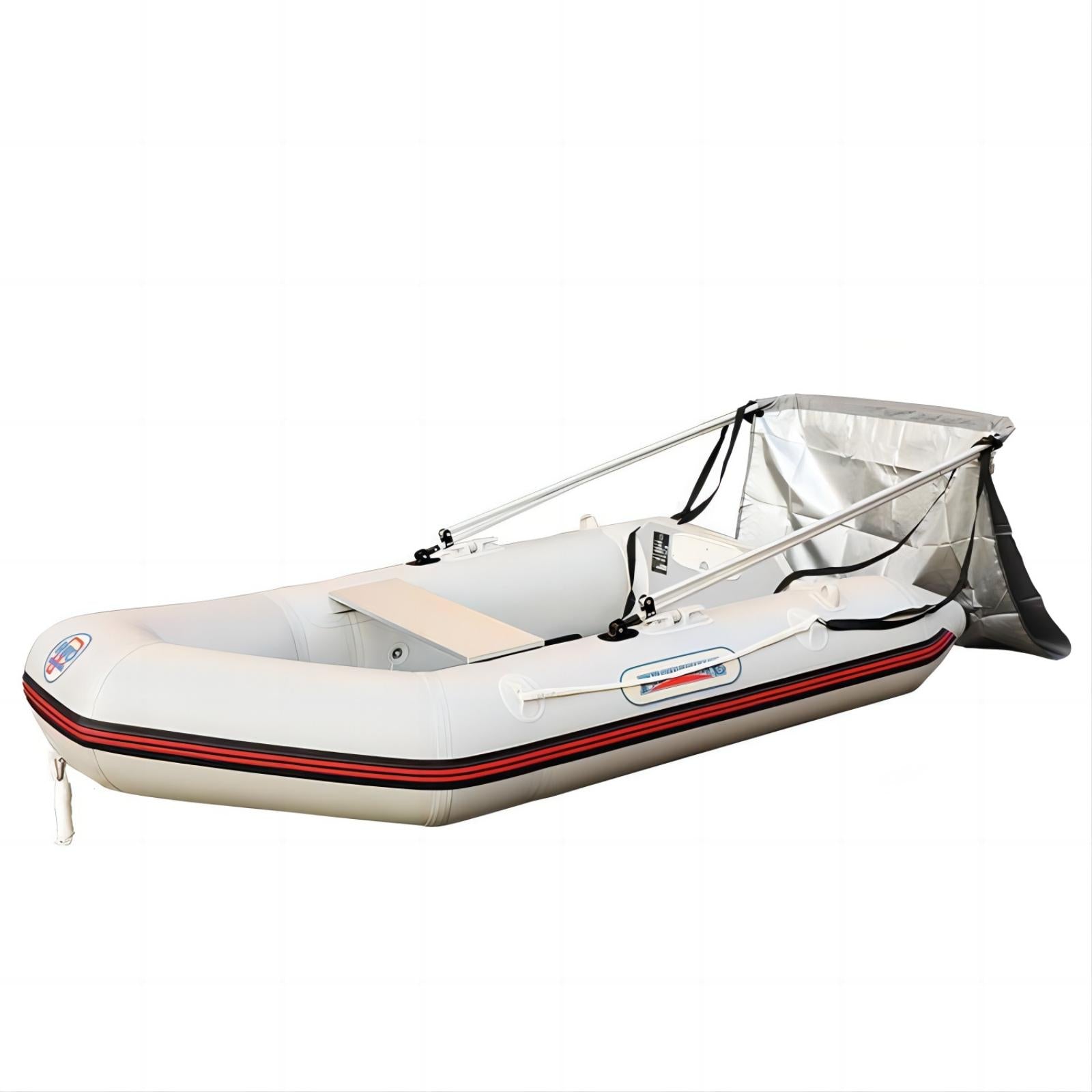 Boat Sun Shade Shelter For 2-4 Persons Inflatable Kayak Awning Canopy