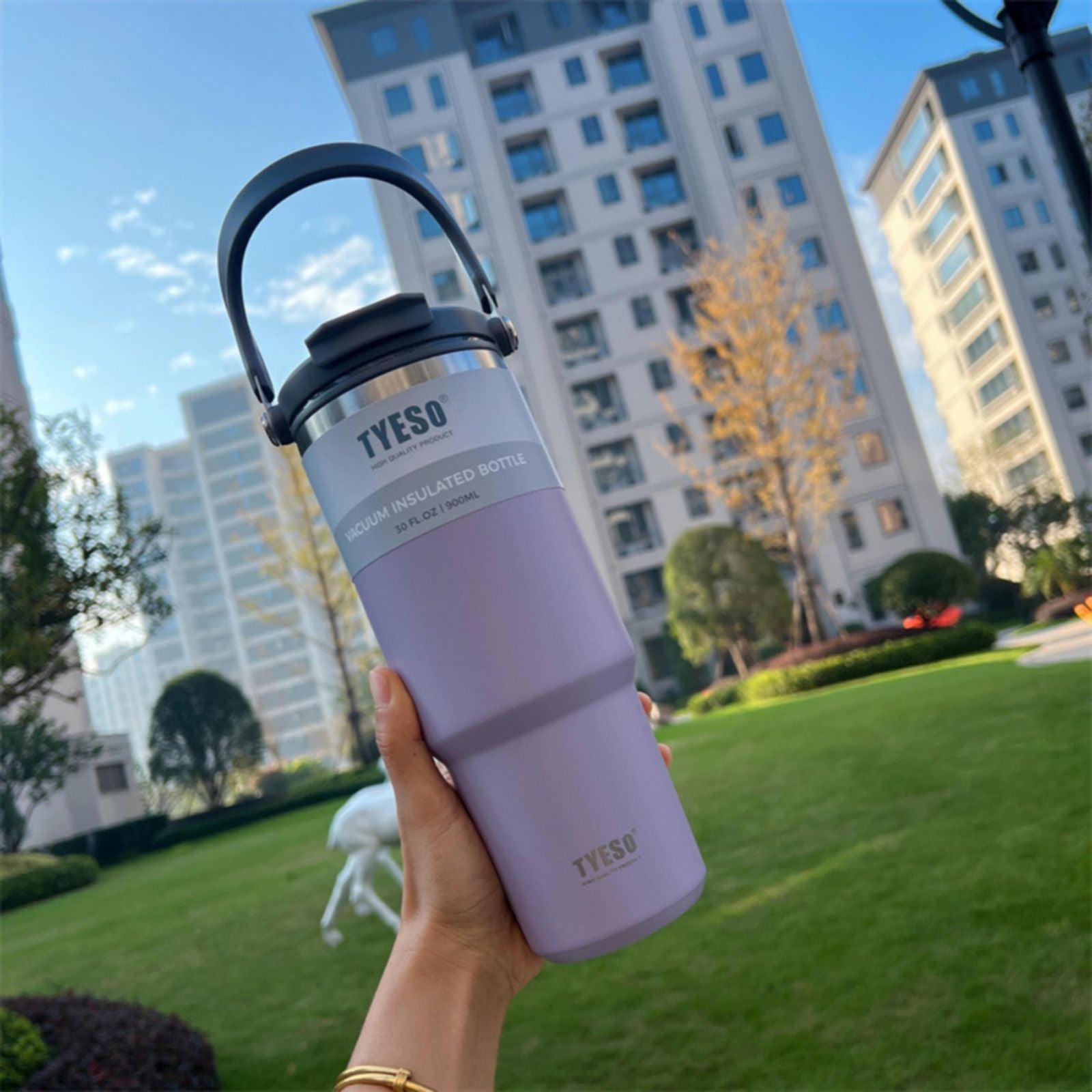 Stainless Steel Travel Mug with Leak-proof 2-in-1 Straw and Sip Lid, Vacuum Insulated Coffee Mug for Car, Office, Perfect Gifts, Keeps Liquids Hot or Cold