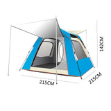 Instant Pop Up Tent for Hiking 2/3 Person Camping Tents, Waterproof Windproof Family Tent with Top Rainfly, Easy Set Up, Portable with Carry Bag, with UV Protection