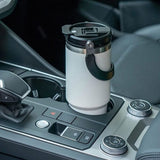 Stainless Steel Travel Mug with Leak-proof 2-in-1 Straw and Sip Lid, Vacuum Insulated Coffee Mug for Car, Office, Perfect Gifts, Keeps Liquids Hot or Cold