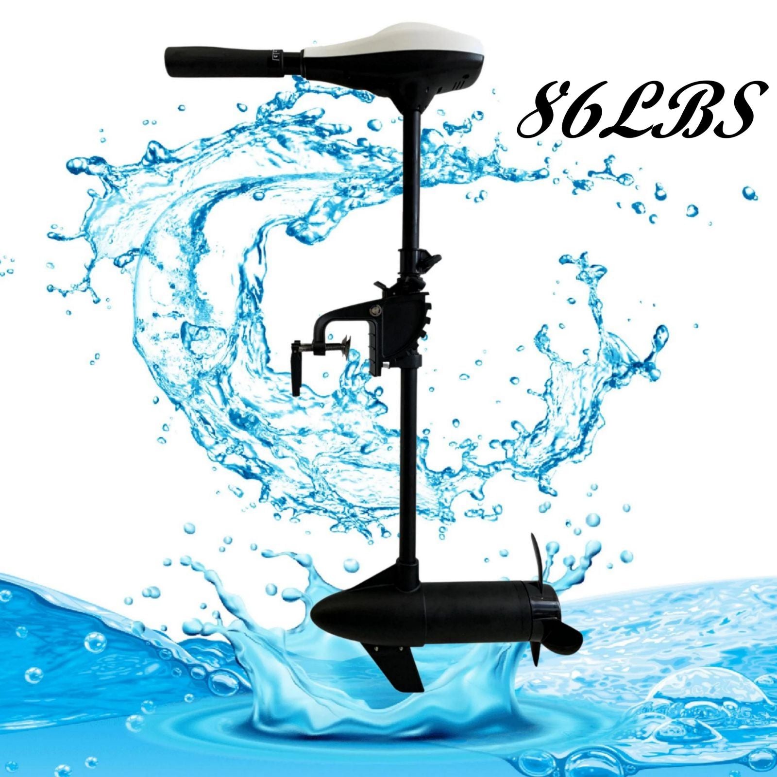 Inflatable Boat Motor Engine Electric Trolling Motor 40LBS/66LBS/86LBS