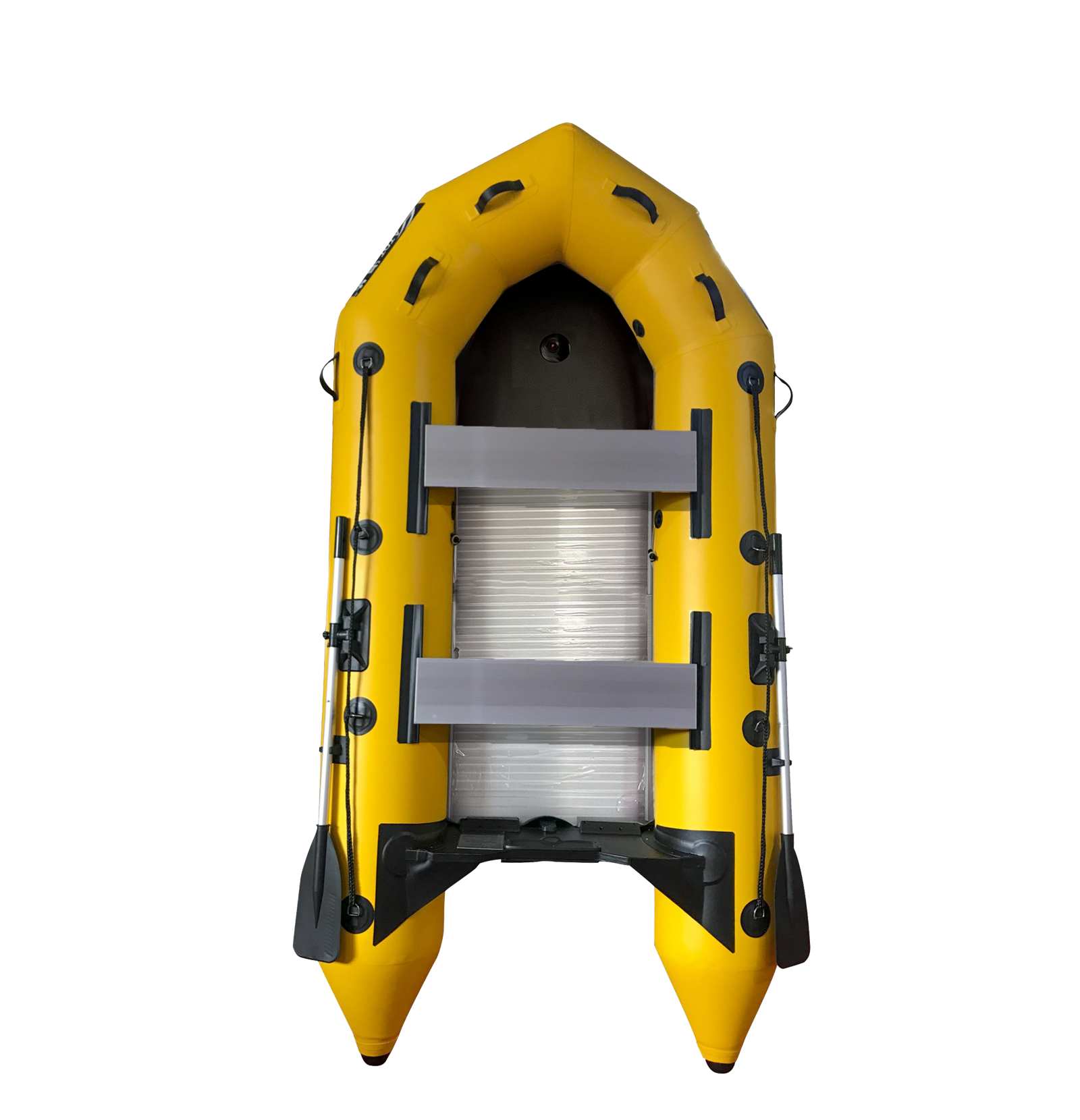 Upgraded Inflatable Assault Boat with Aluminum Alloy Deck + 4 Stroke Outboard Motor 2 in 1 Set (Presale)