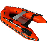 Upgraded Inflatable Assault Boat with Aluminum Alloy Deck + 4 Stroke Outboard Motor 2 in 1 Set (Presale)