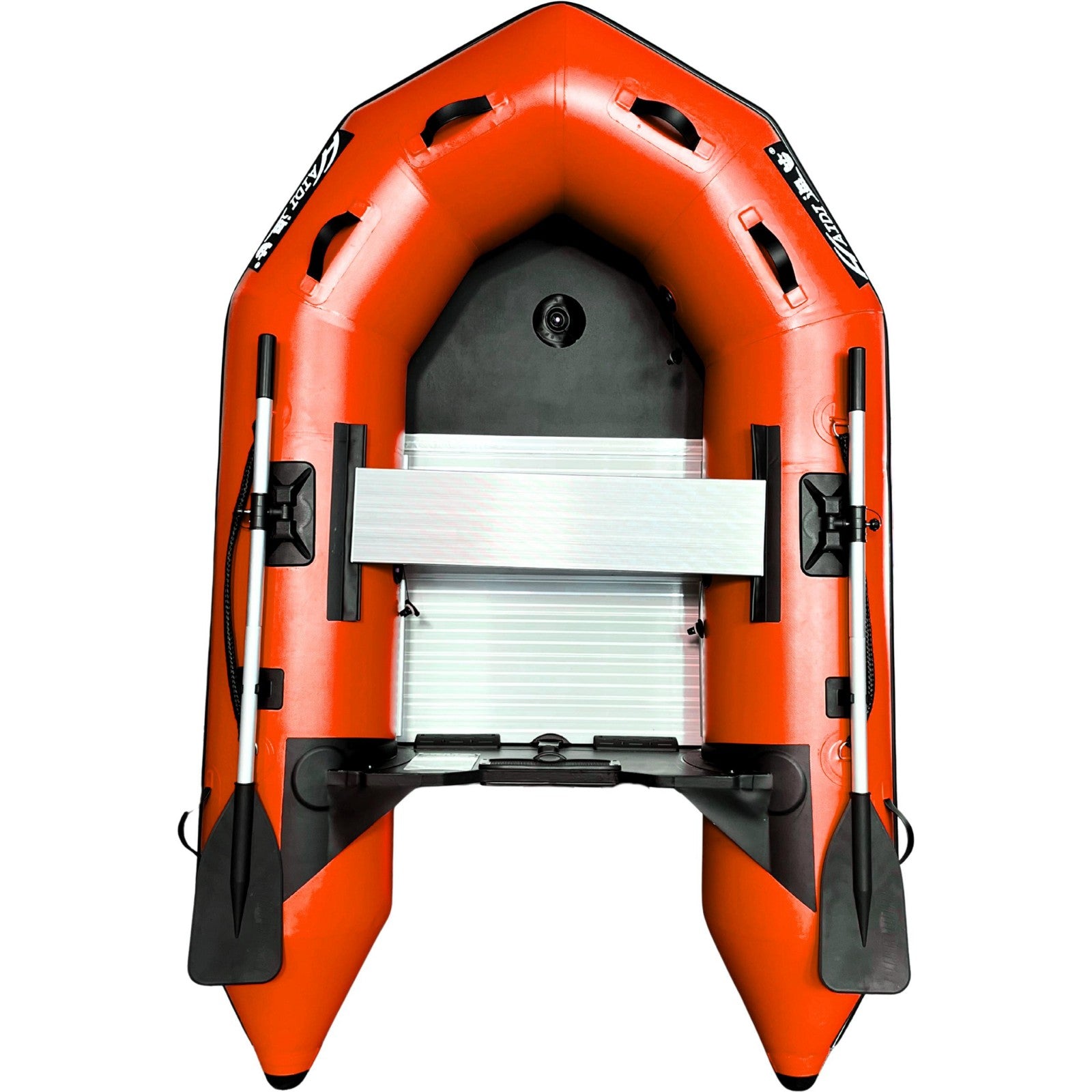 Upgraded Inflatable Assault Boat with Aluminum Alloy Deck + 4 Stroke Outboard Motor 2 in 1 Set (Presale)