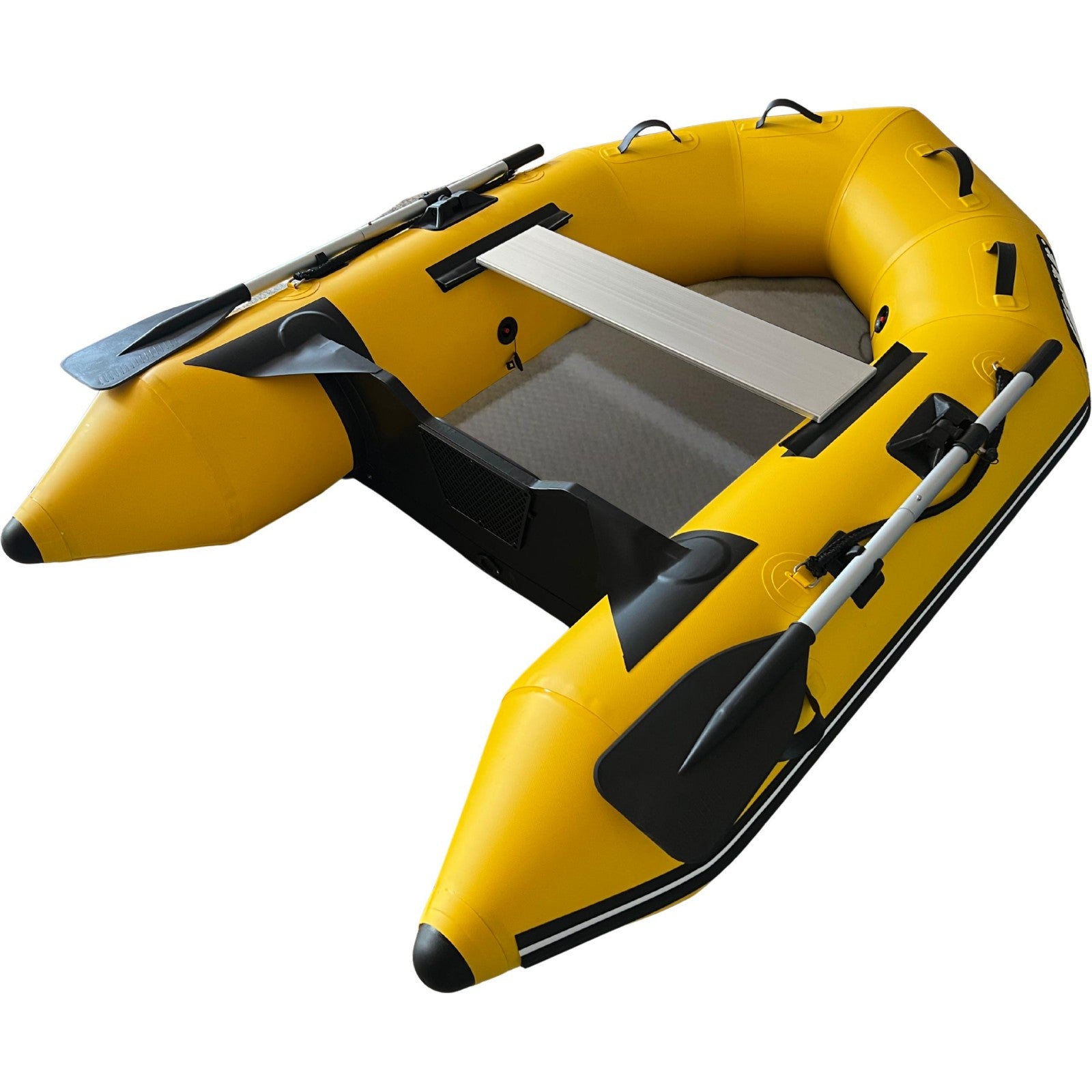 2.3M/3.0M/3.6M Inflatable Boat Dinghy Tender Pontoon Rescue & Dive Boat Fishing Boat with Hard Air-Deck Floor