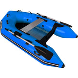 Upgraded Inflatable Assault Boat with Aluminum Alloy Deck + 4 Stroke Outboard Motor 2 in 1 Set (Presale)