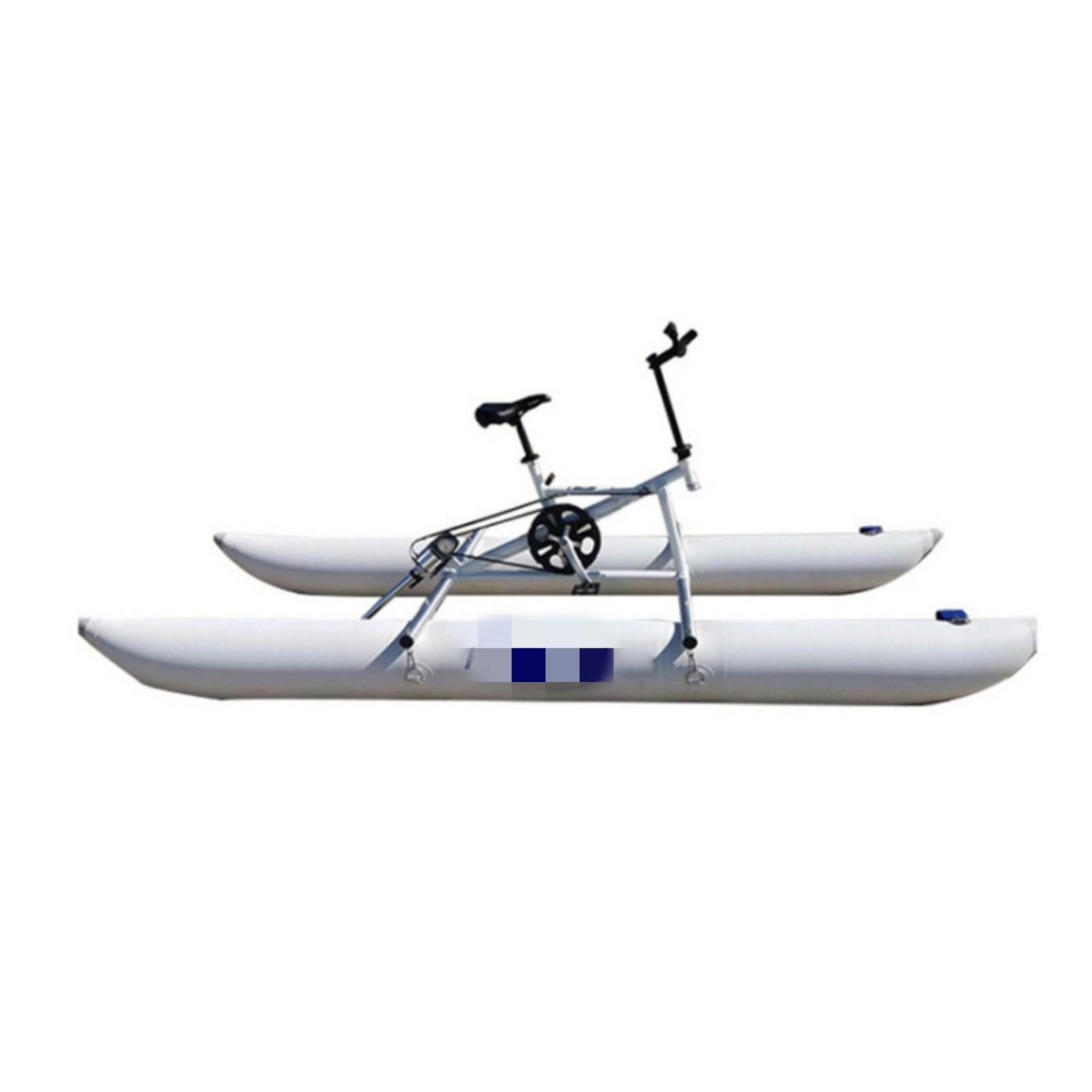Inflatable Water Bike For Water Sport Portable Yacht Kayak Boatbike Sea Pedal Bicycle Boat for Aquatic Parks