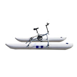 Inflatable Water Bike For Water Sport Portable Yacht Kayak Boatbike Sea Pedal Bicycle Boat for Aquatic Parks