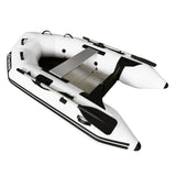 Upgraded Inflatable Assault Boat with Aluminum Alloy Deck + 4 Stroke Outboard Motor 2 in 1 Set (Presale)