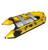 Upgraded Inflatable Assault Boat with Aluminum Alloy Deck + 4 Stroke Outboard Motor 2 in 1 Set (Presale)