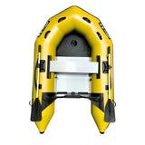 Upgraded Inflatable Assault Boat with Aluminum Alloy Deck + 4 Stroke Outboard Motor 2 in 1 Set (Presale)