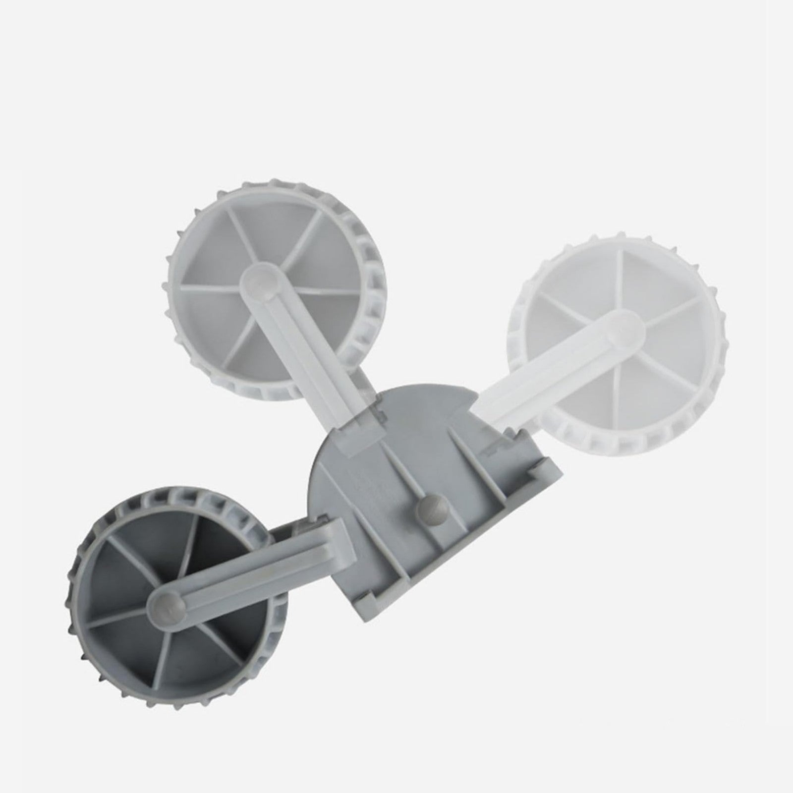 2Pcs Inflatable Boat Launching Wheels Flip-up Dinghy Wheels