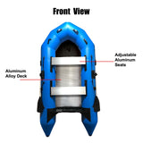 Upgraded Inflatable Assault Boat with Aluminum Alloy Deck + 4 Stroke Outboard Motor 2 in 1 Set (Presale)