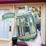 Outdoor Water Bottle With Straw 45oz (1300ml) Large Capacity