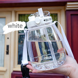 Outdoor Water Bottle With Straw 45oz (1300ml) Large Capacity