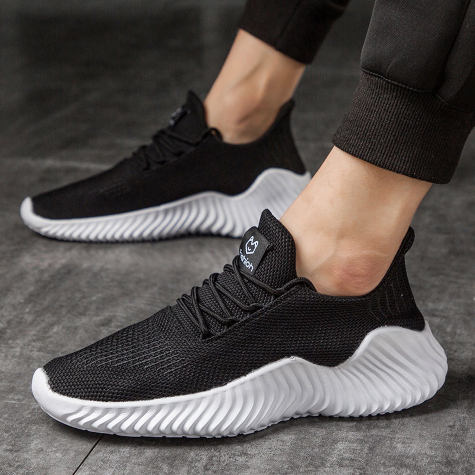 Men's Casual Sneakers Men's Sports Running Breathable Shoes