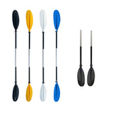 Kayak Paddle 222 cm (87.4 in) Premium Paddle with Polypropylene Blades 2-Piece Adjustable Kayaking Paddles Accessories for Watersport