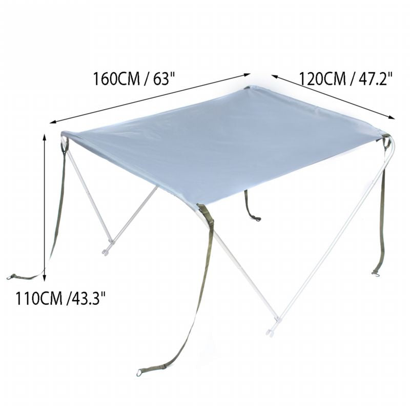 Solar Marine 2.3M/3.0M/3.6M Inflatable Boat + Motor Mount + Boat Sunshade 3in1 Set