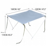Solar Marine 2.3M/3.0M/3.6M Inflatable Boat + Motor Mount + Boat Sunshade 3in1 Set