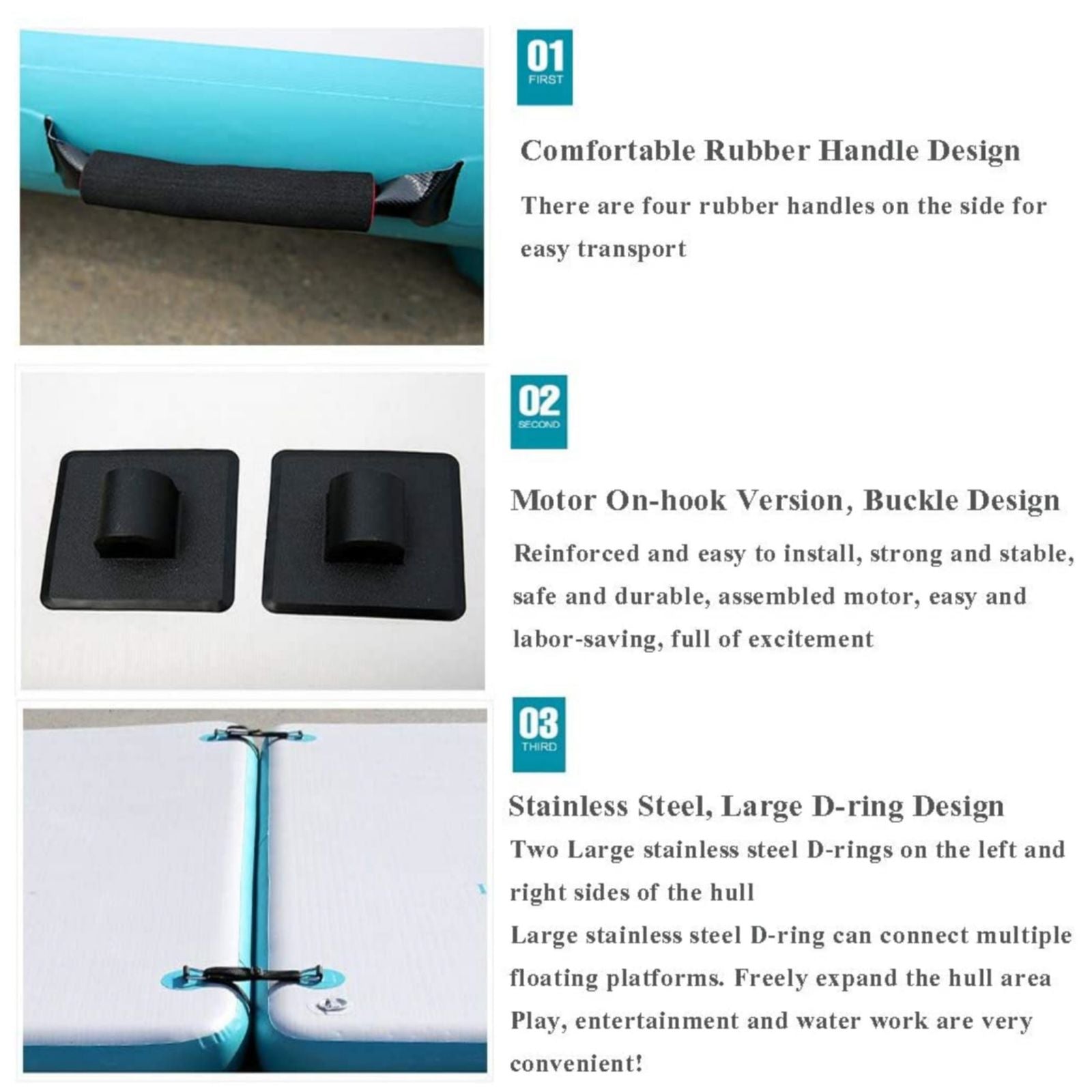 Inflatable Dock Floating Platform|Inflatable Fishing Pontoon|Inflatable Swimming Water Platform