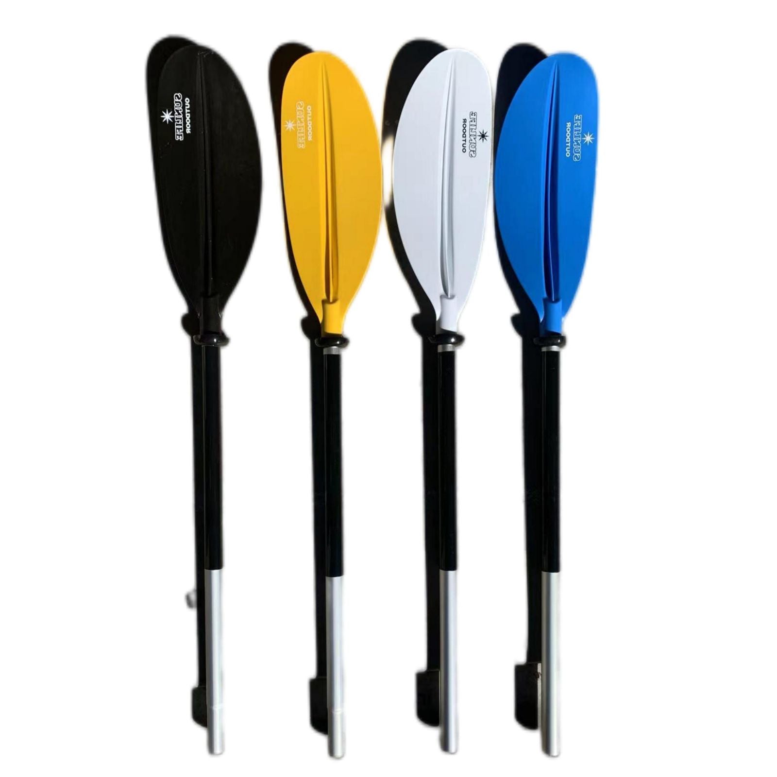 Kayak Paddle 222 cm (87.4 in) Premium Paddle with Polypropylene Blades 2-Piece Adjustable Kayaking Paddles Accessories for Watersport