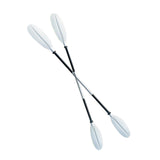 Kayak Paddle 222 cm (87.4 in) Premium Paddle with Polypropylene Blades 2-Piece Adjustable Kayaking Paddles Accessories for Watersport