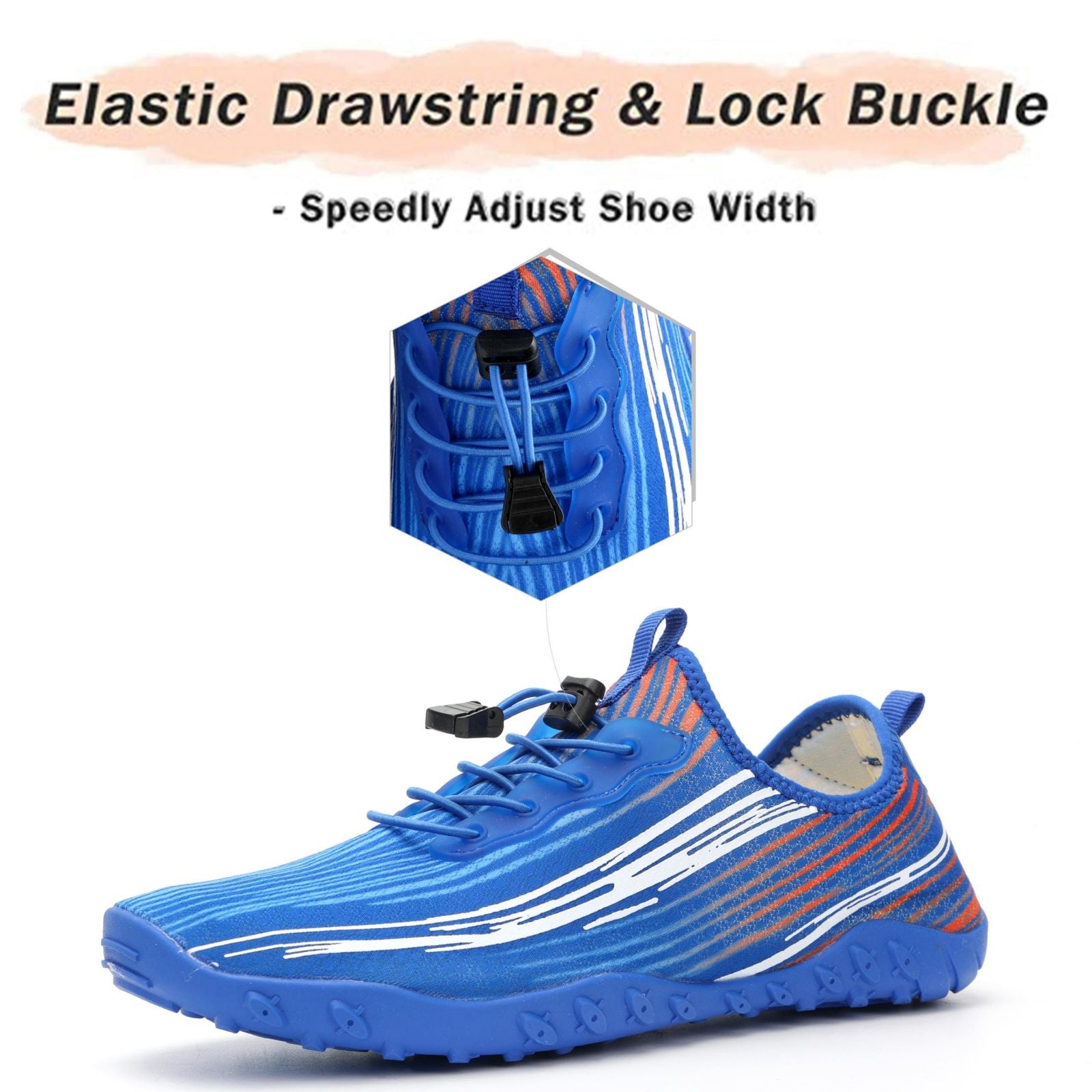 Water Shoes for Men & Women - Quick-Dry Aqua Socks Beach Swimming Shoes for Surfing Boating Drifting Hiking Yoga Cycling Water Aerobics
