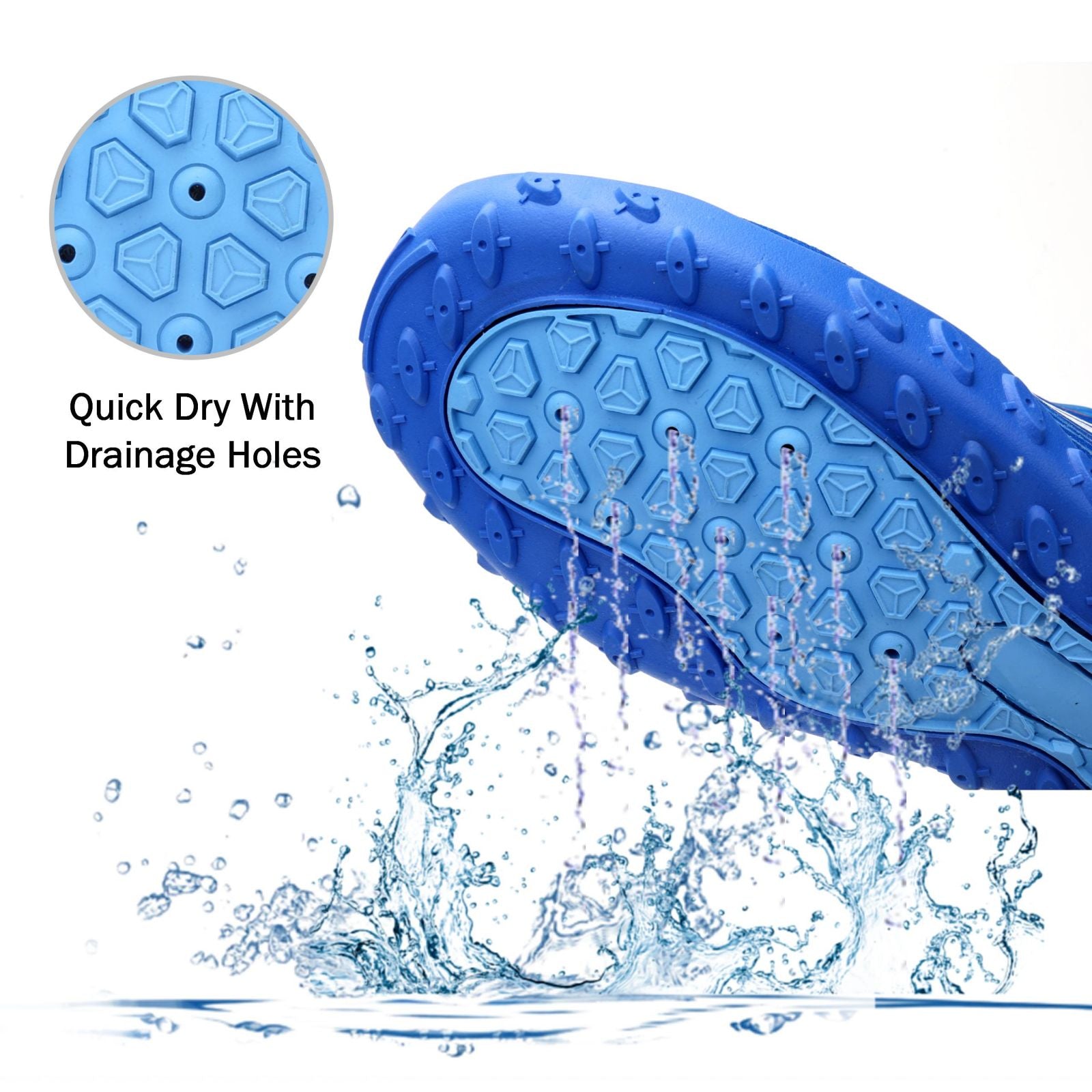 Water Shoes for Men & Women - Quick-Dry Aqua Socks Beach Swimming Shoes for Surfing Boating Drifting Hiking Yoga Cycling Water Aerobics