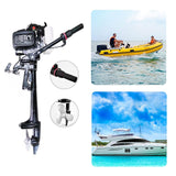 4 Stroke 4.0HP Outboard Motor Air Cooling Boat Engine Inflatable Boat Motor (Presale)