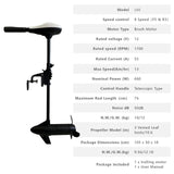 Solar Marine Inflatable Boat + 40LBS/ 66LBS/ 86LBS Electric Trolling Motor + Motor Mount 3in1 Set
