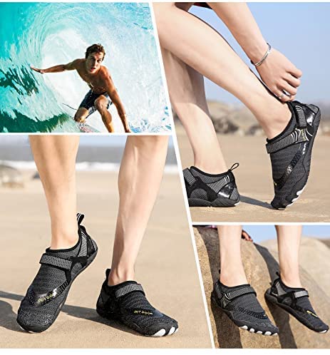Water Shoes for Men & Women - Barefoot Non-slip Aqua Sports Quick Dry Shoes (Unisex)