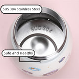 Big Belly Stainless Steel Water Bottles Leaf Proof 1000ml Large Capacity (Keep Cold and Warm)
