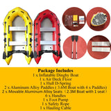 2.3M/3.0M/3.6M Inflatable Dinghy + 48V Electric Motor 2in1 Set