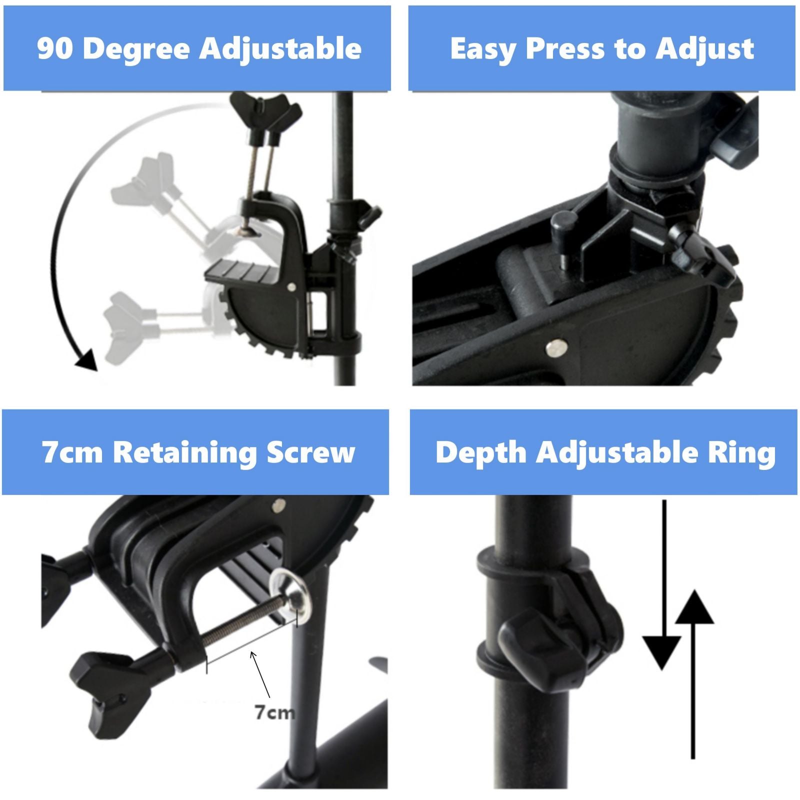 Solar Marine Inflatable Boat + 40LBS/ 66LBS/ 86LBS Electric Trolling Motor + Motor Mount 3in1 Set