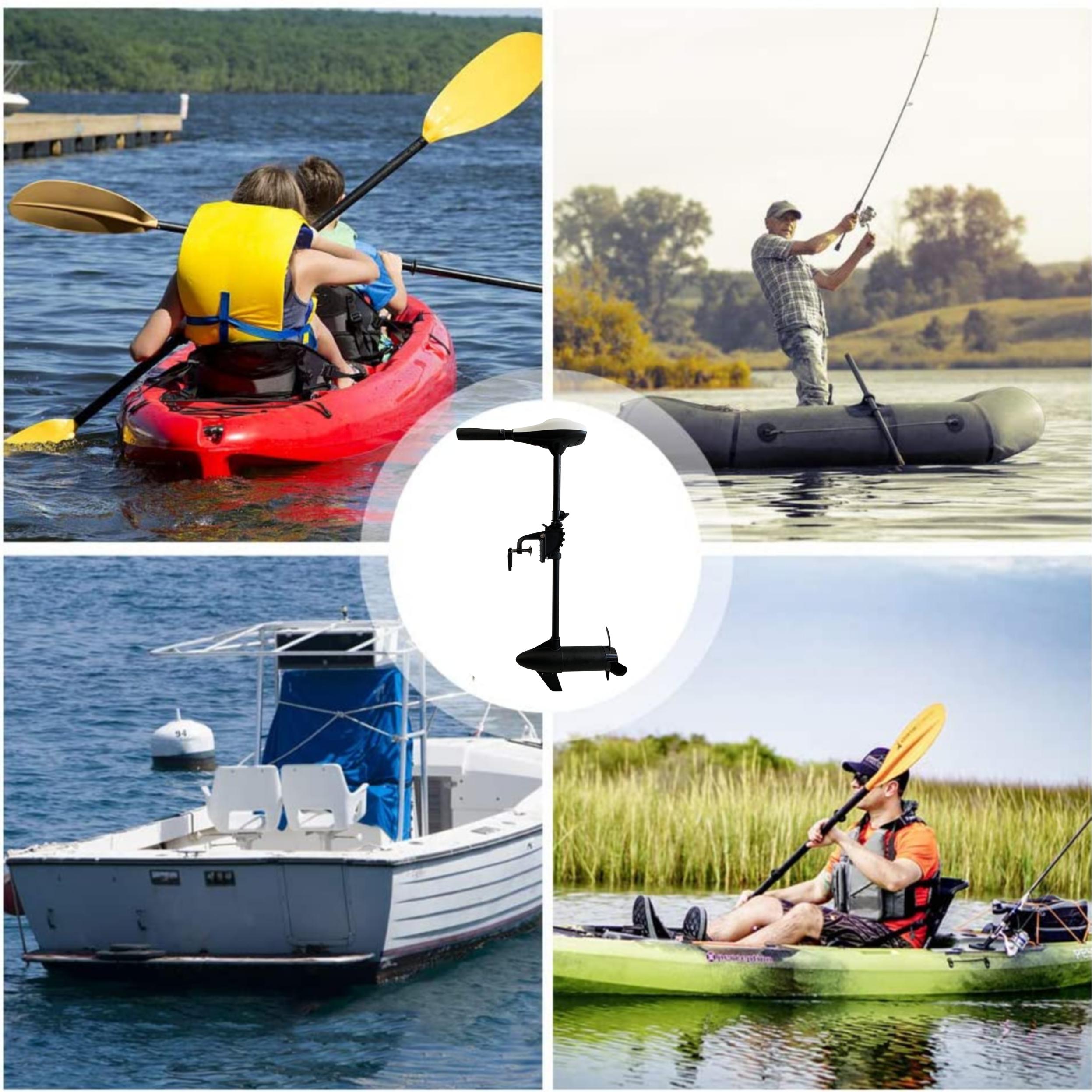 Inflatable Boat Motor Engine Electric Trolling Motor 40LBS/66LBS/86LBS