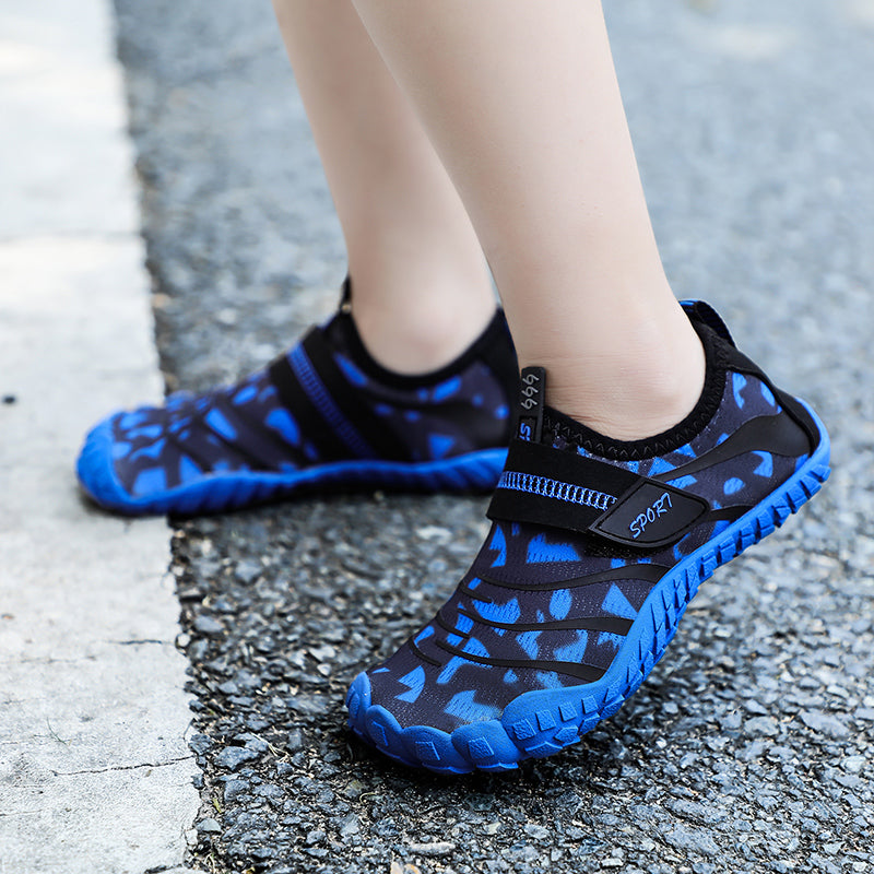 Water Shoes for Kids (Pattern Printed) - Barefoot Non-slip Aqua Sports Quick Dry Shoes
