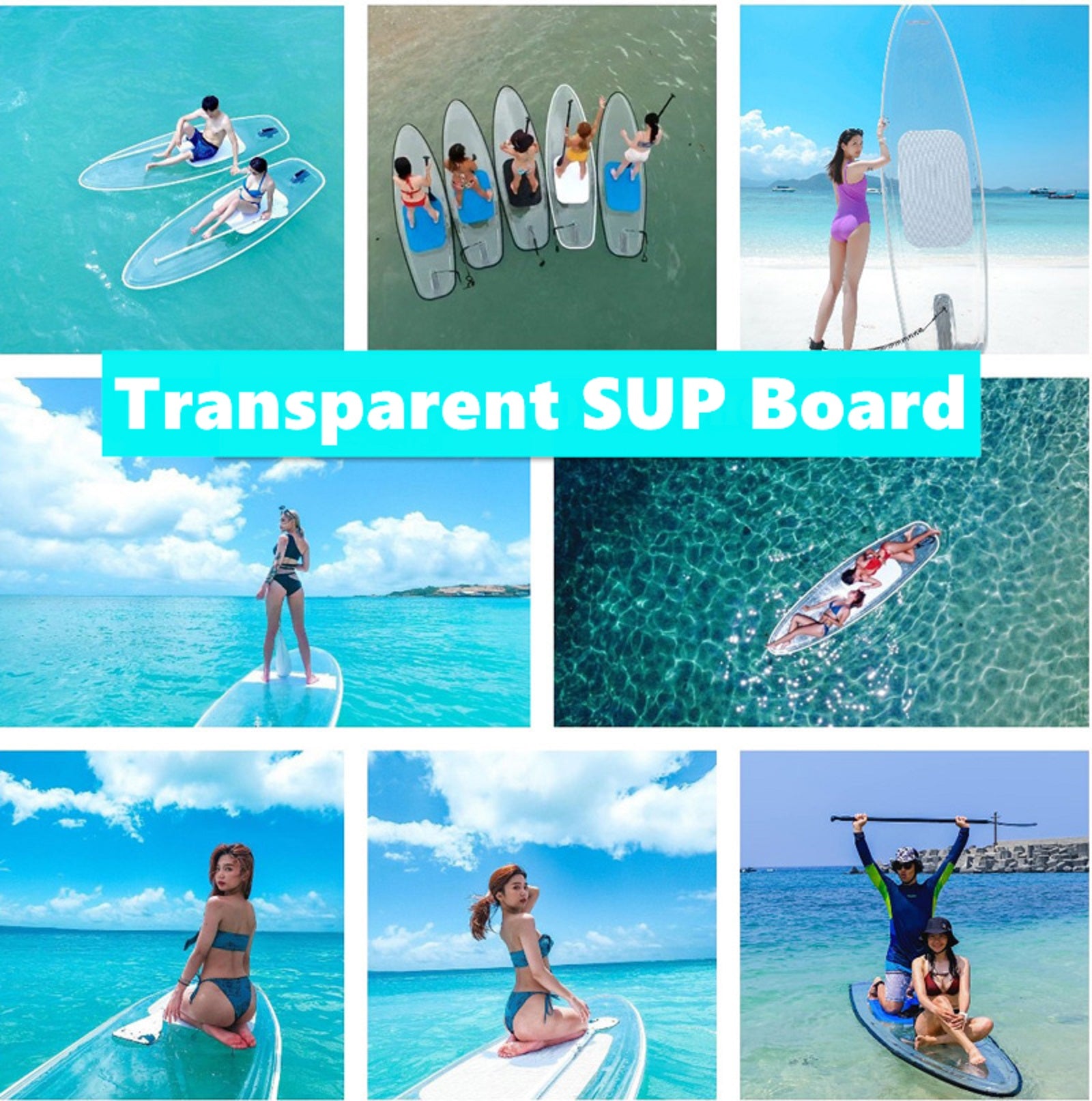 Crystal Clear Paddle Board