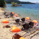 1/2 Person Crystal Clear Kayak Transparent Canoe
